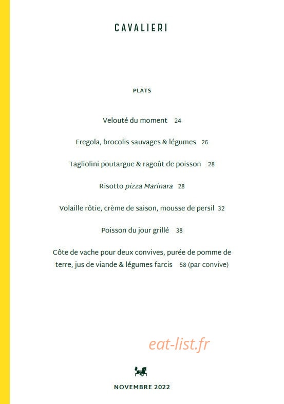 Cavalieri — carte page 2