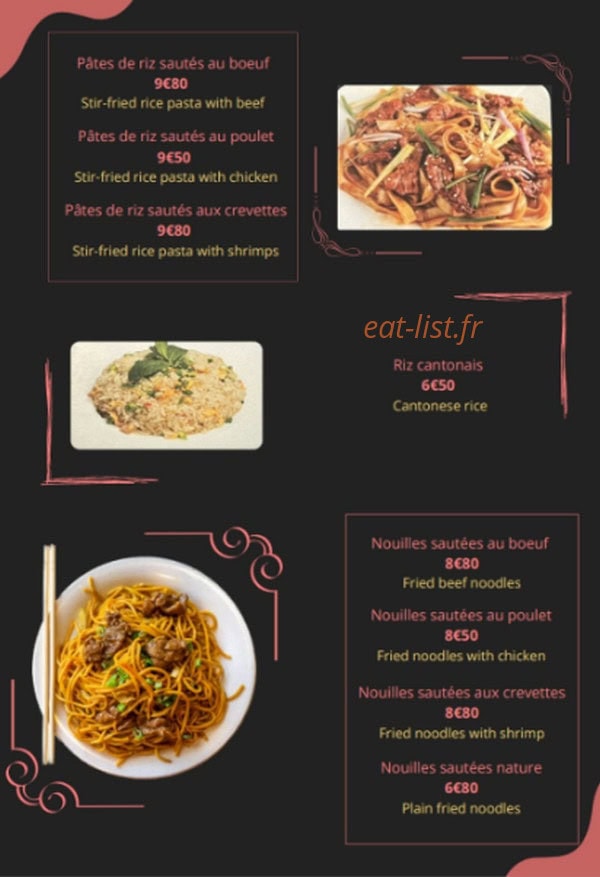 Chez Tofe — carte page 4