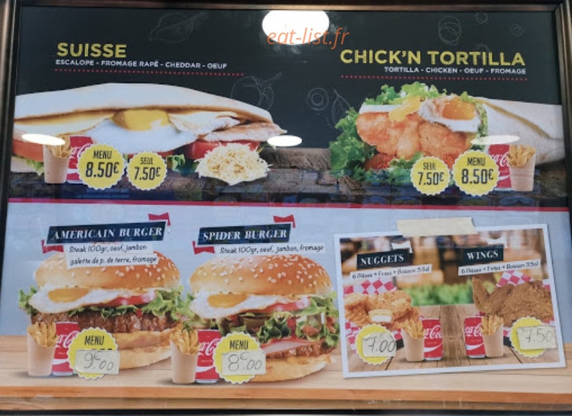 Daily Food — carte page 5