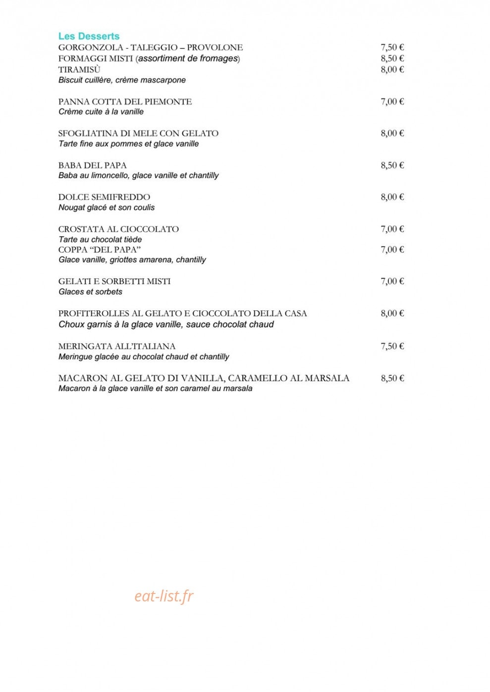 Del Papa — carte page 5