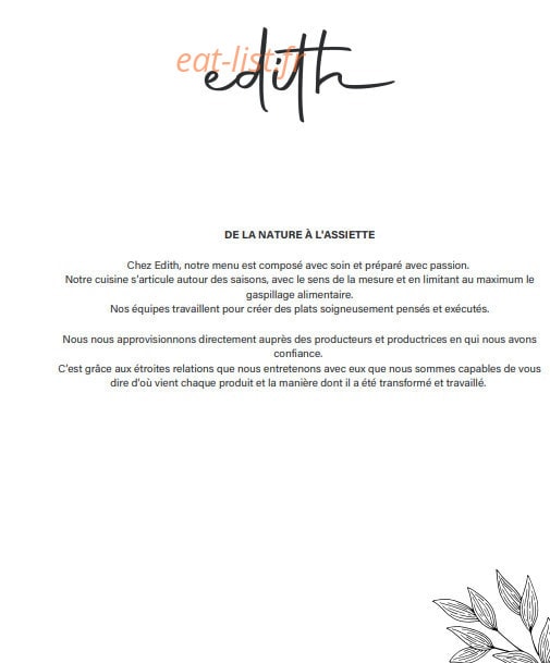 Edith — carte page 4