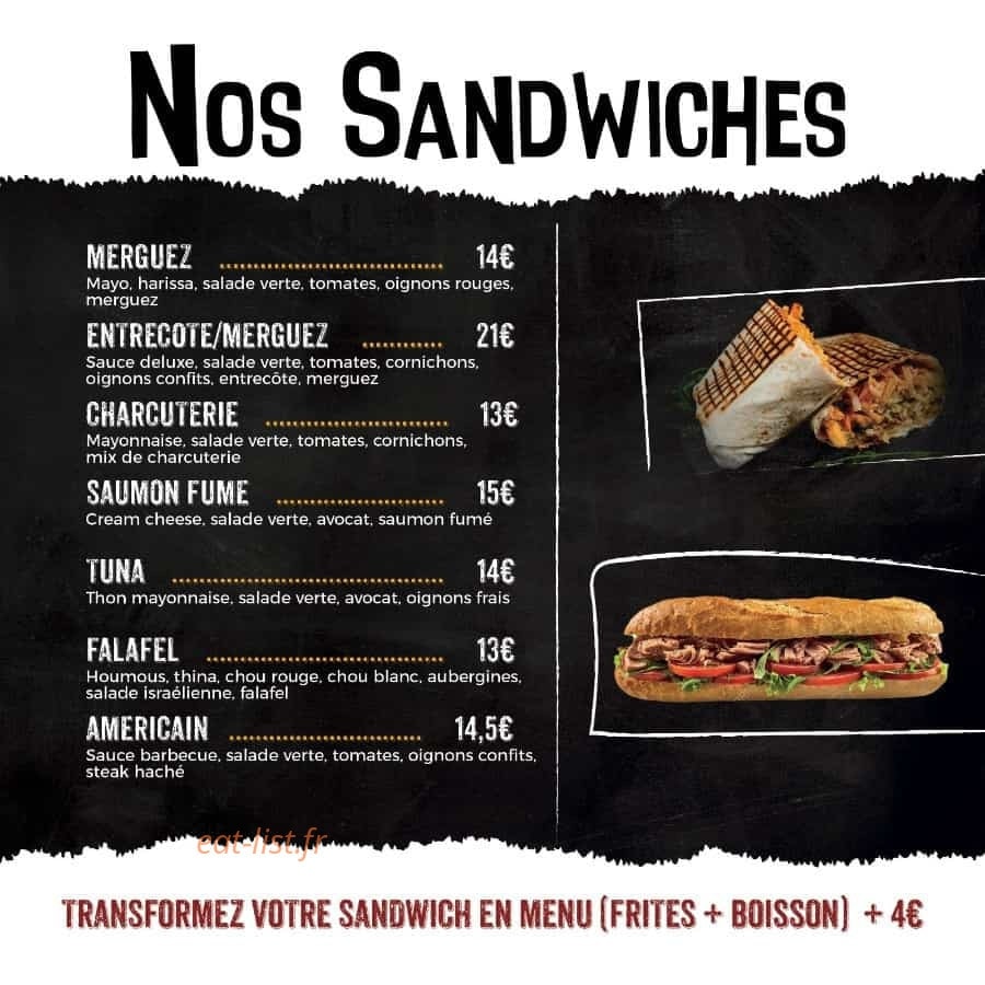 Grill Bar — carte page 7