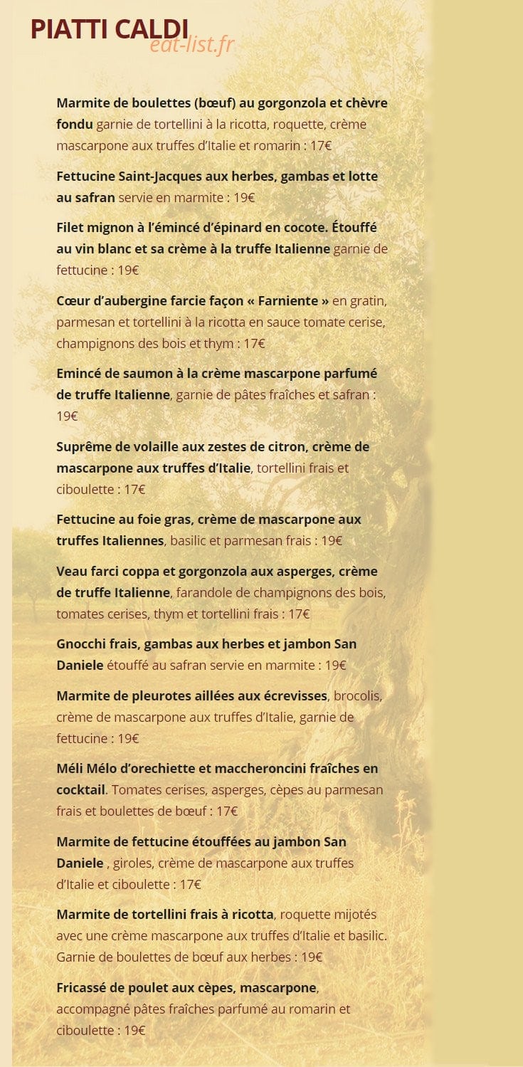 Il Farniente — carte page 2