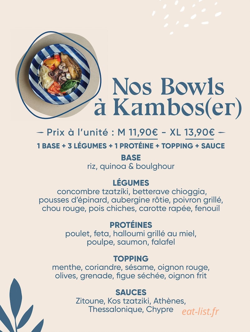 Kambos Poké — carte page 4