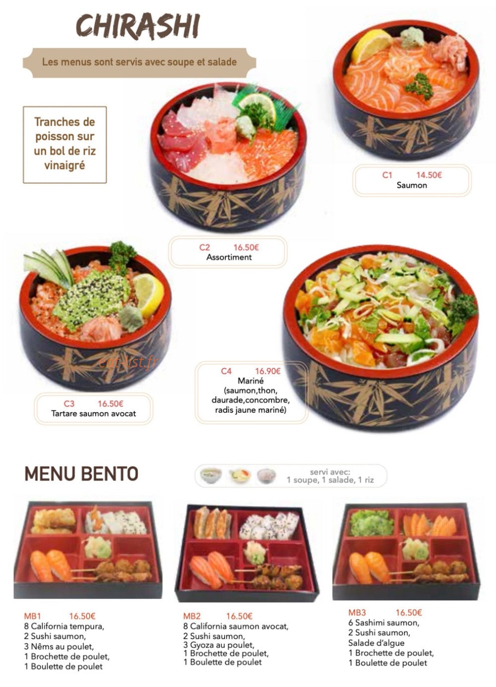 Ki Sushi — carte page 8