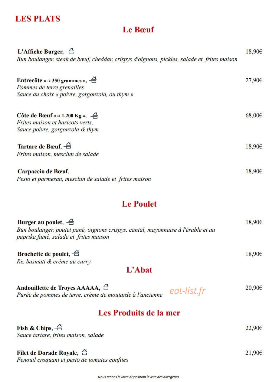 L'Affiche — carte page 4