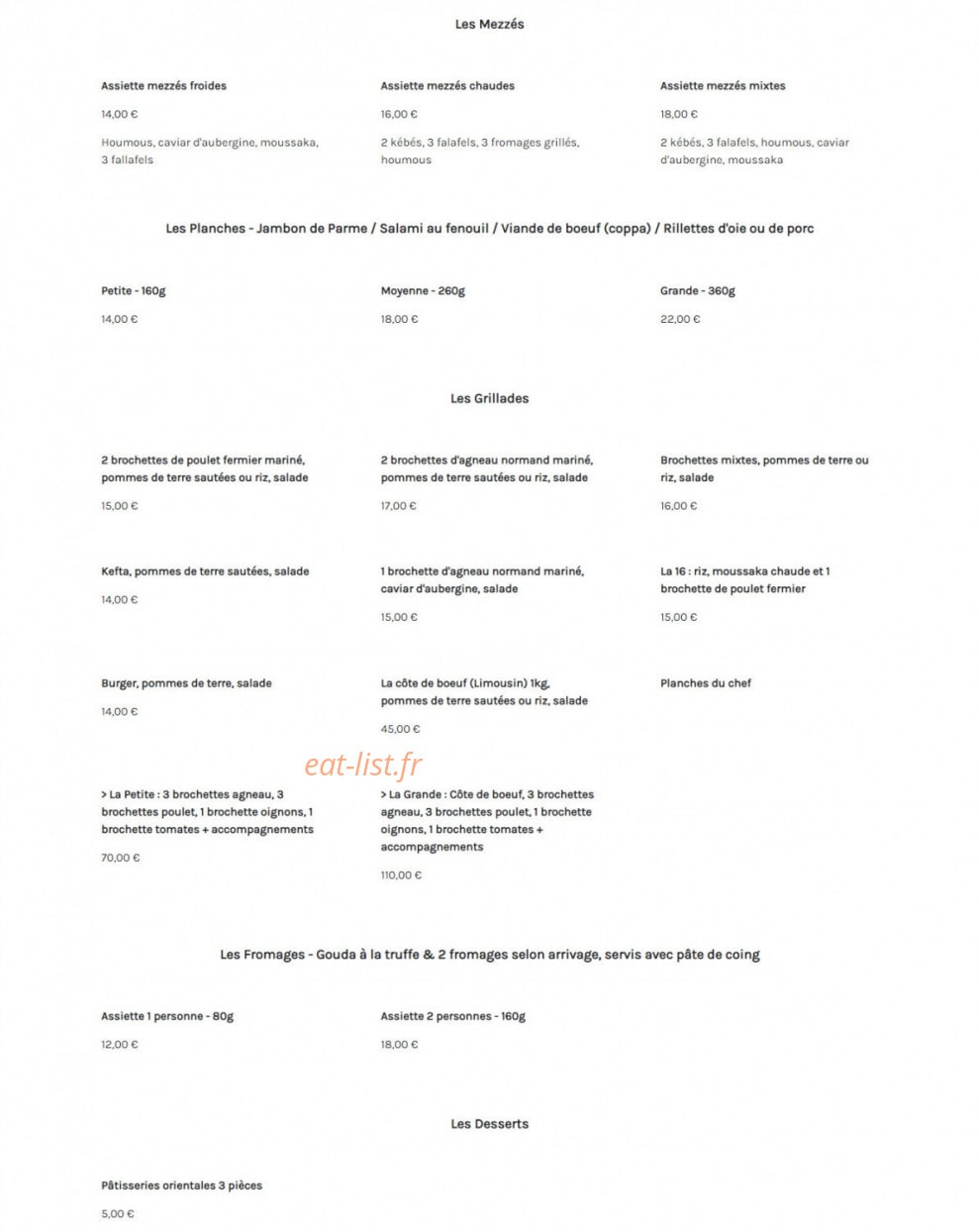L'Atelier 16 — carte page 1