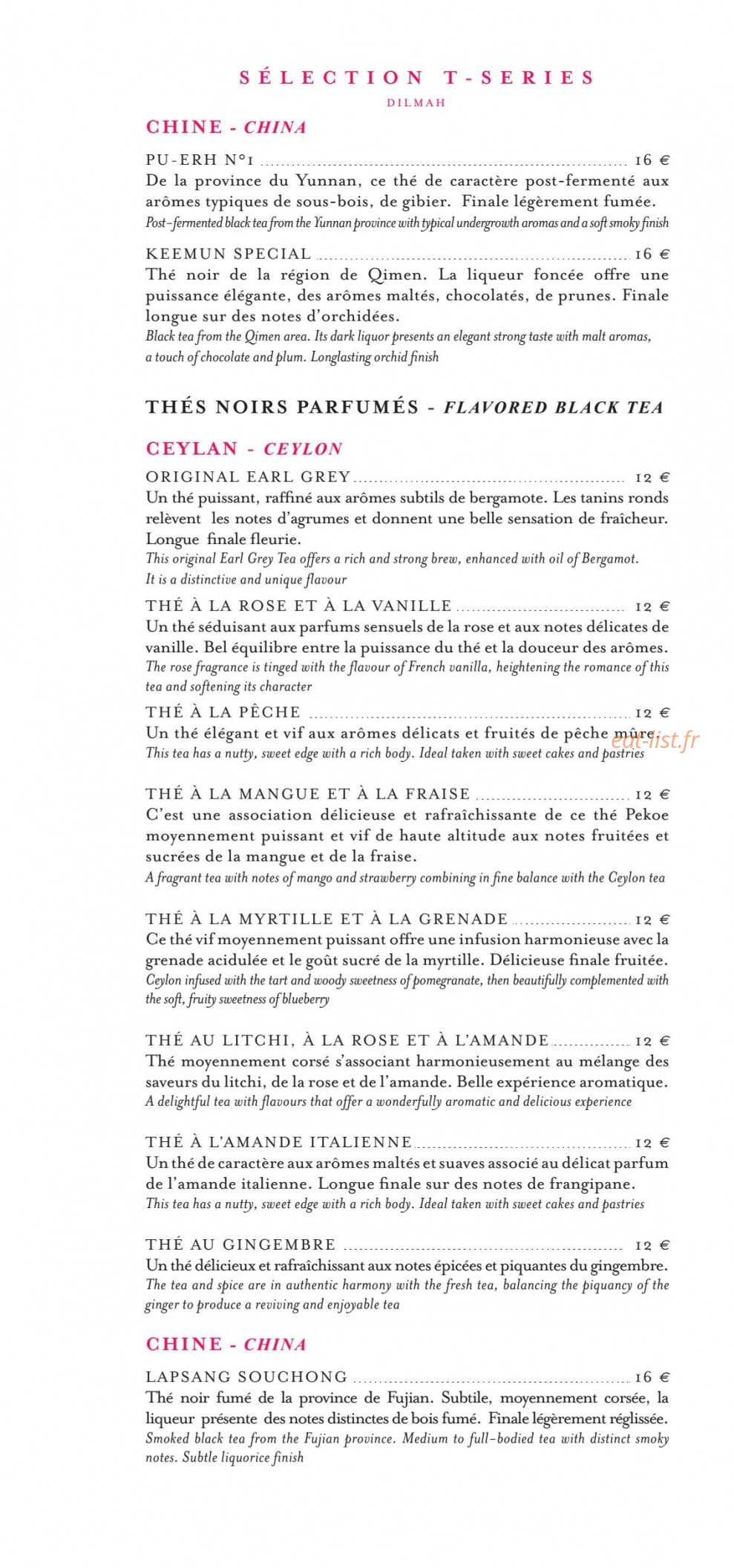 La Bauhinia — carte page 11