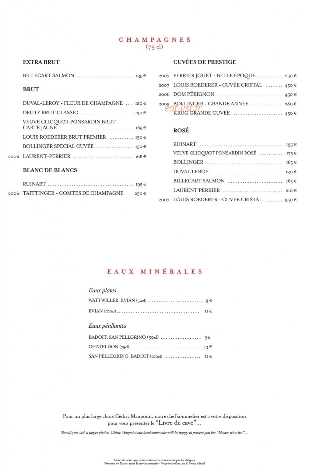 La Bauhinia — carte page 25