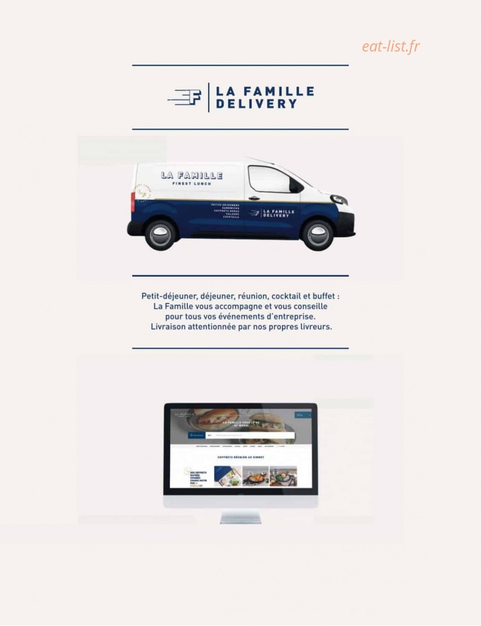 La Famille Finest Lunch — carte page 45