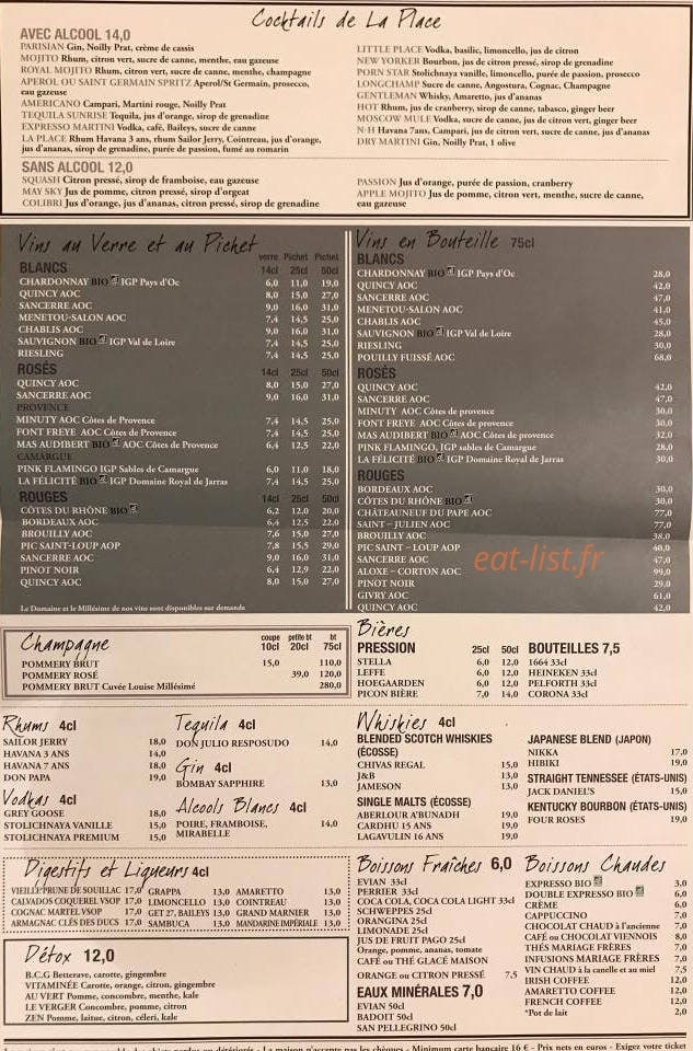 La Place — carte page 2