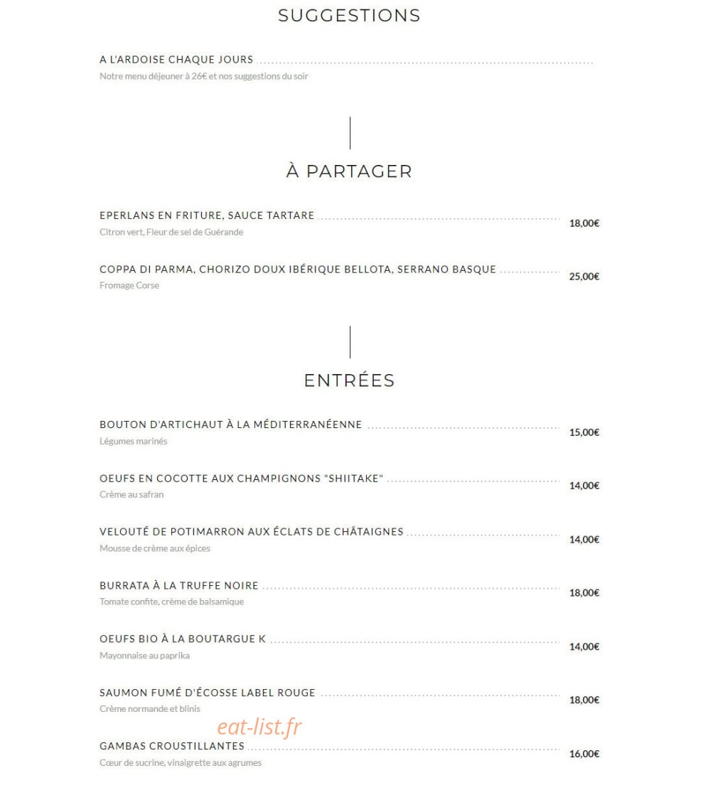 La table J'M — carte page 1