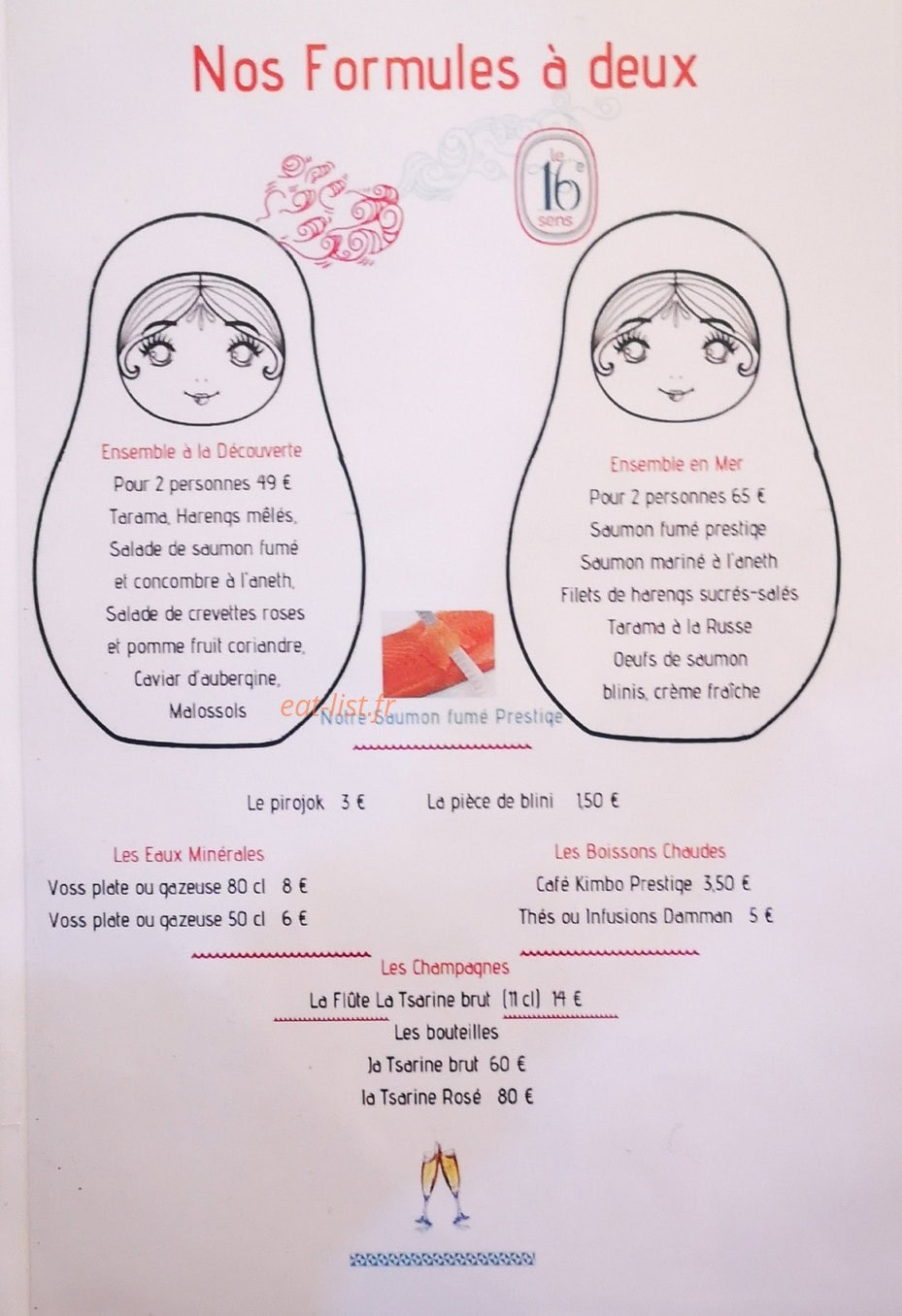 Le 16e Sens — carte page 2