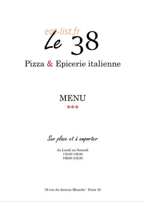Le 38 — carte page 1