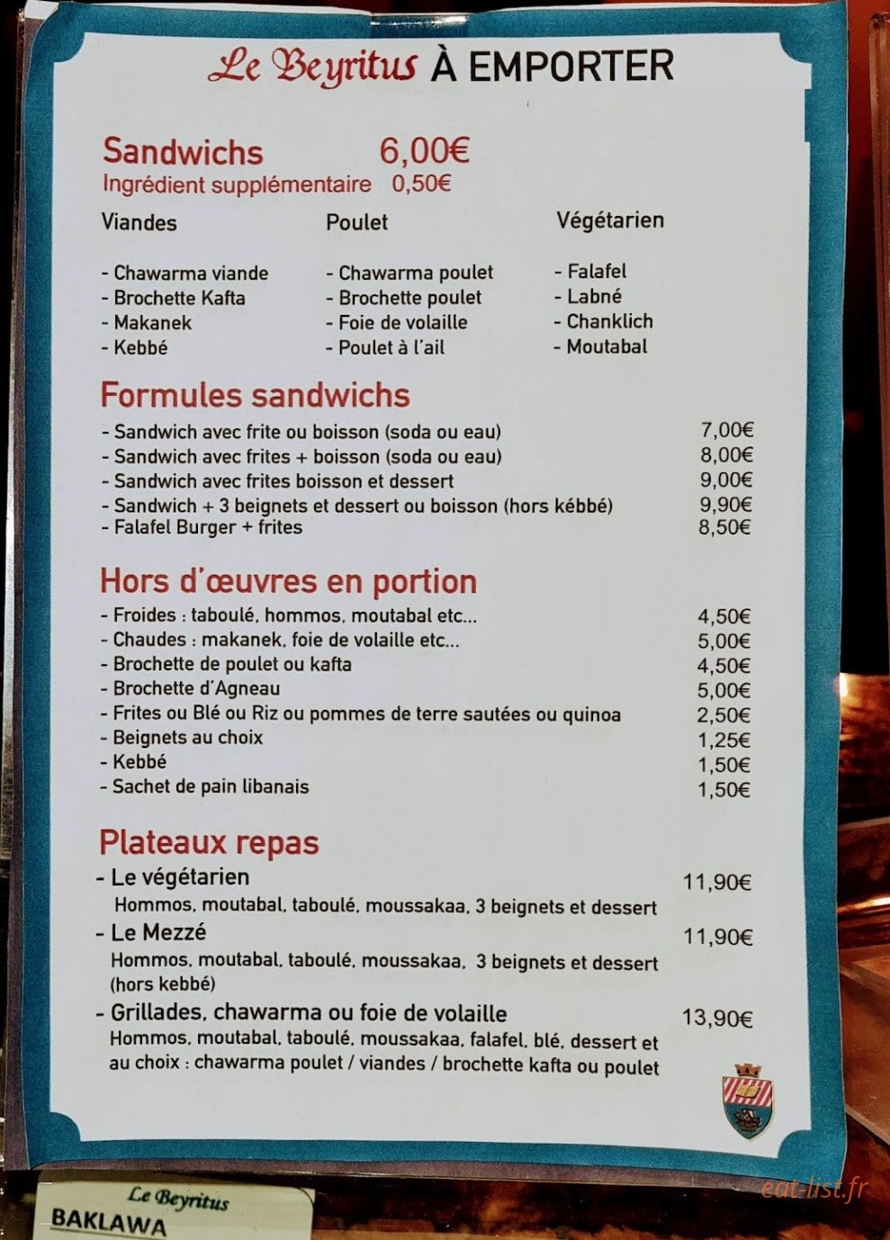 Le Beyritus — carte page 2
