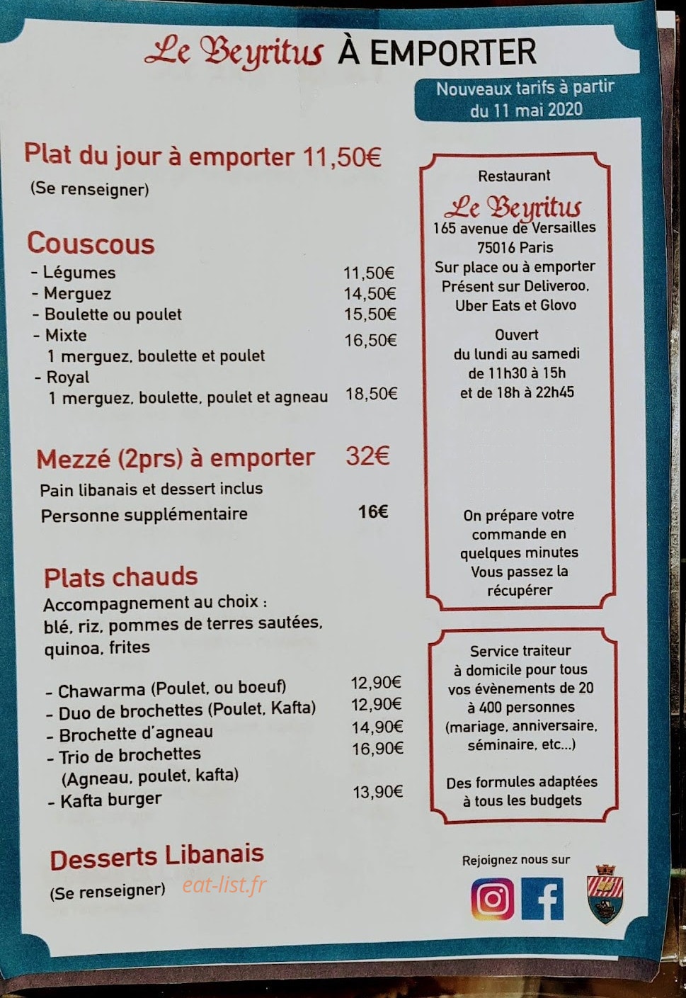 Le Beyritus — carte page 1
