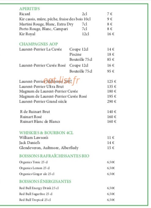 Le Chalet des Iles — carte page 5