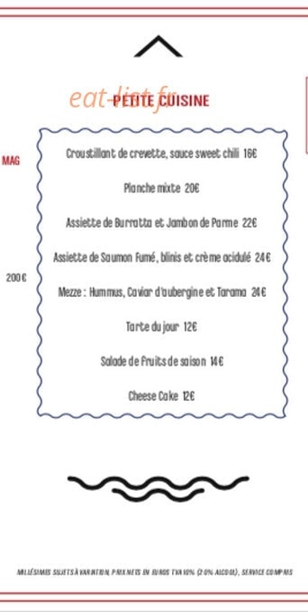Le Chalet des Iles — carte page 7