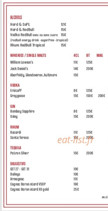 Le Chalet des Iles — carte page 6