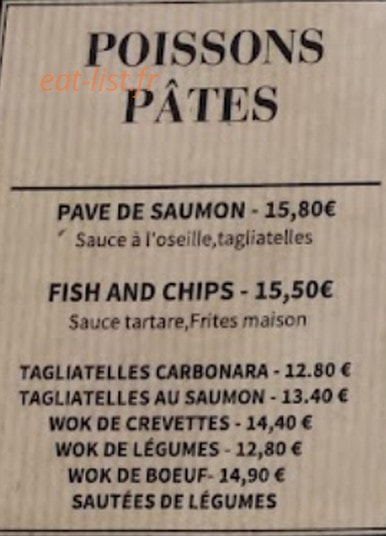 Le Forty One — carte page 2