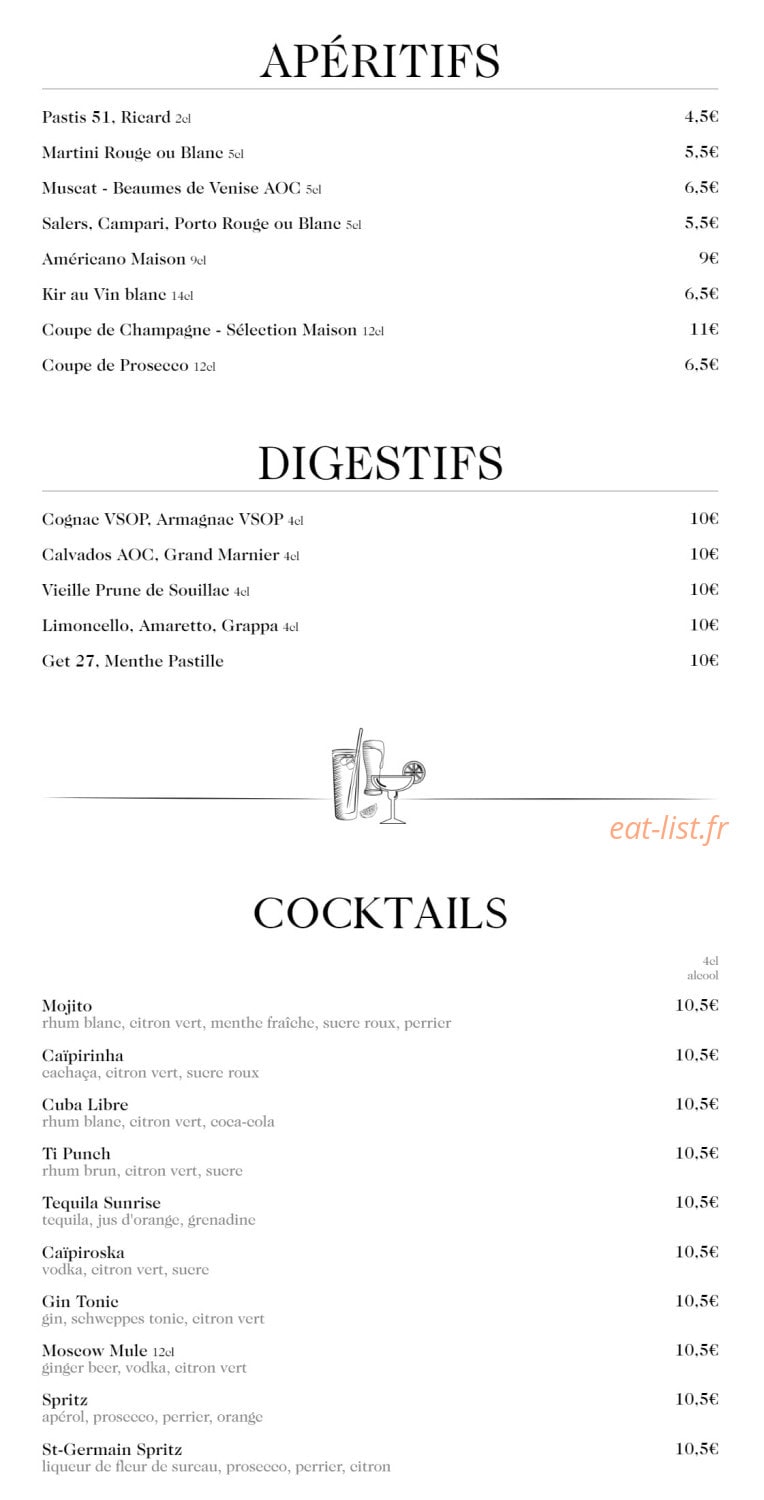 Le Jardin — carte page 7