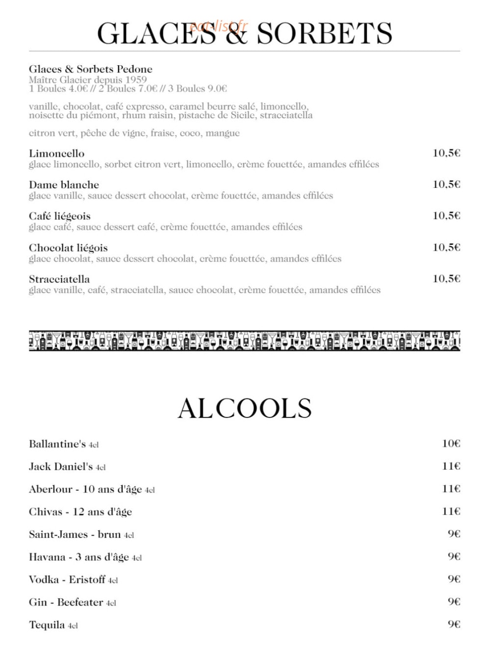 Le Jardin — carte page 6