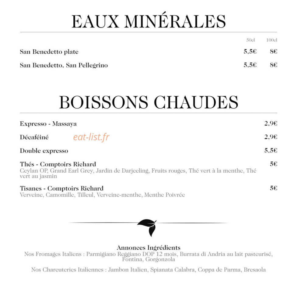 Le Jardin — carte page 9
