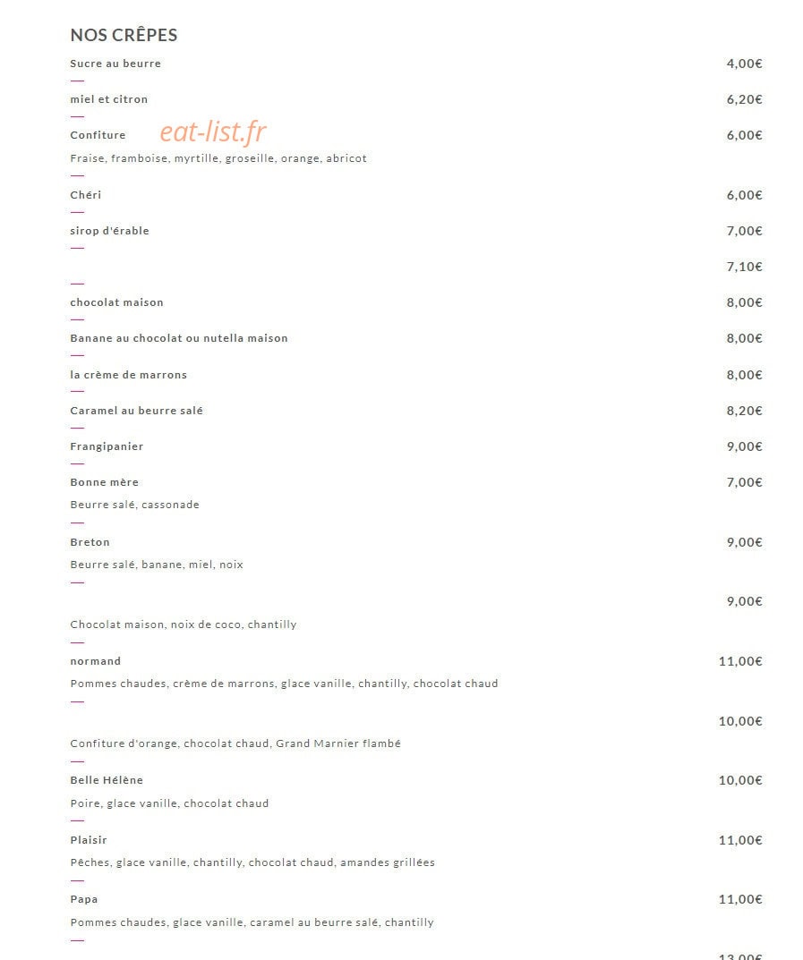Le Menec — carte page 5