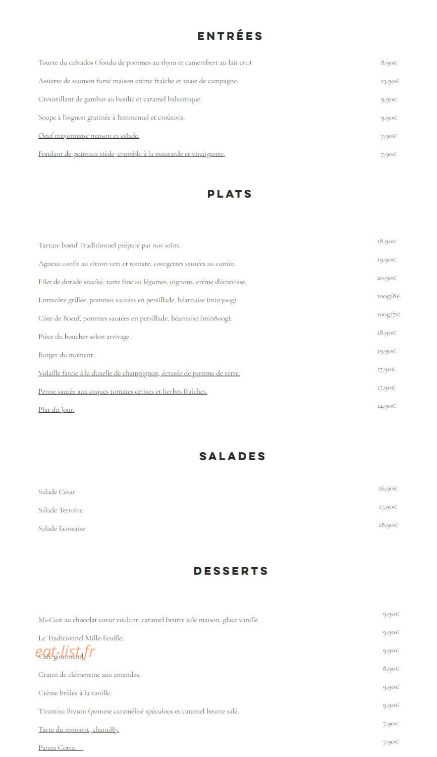Le Papa Ours — carte page 1