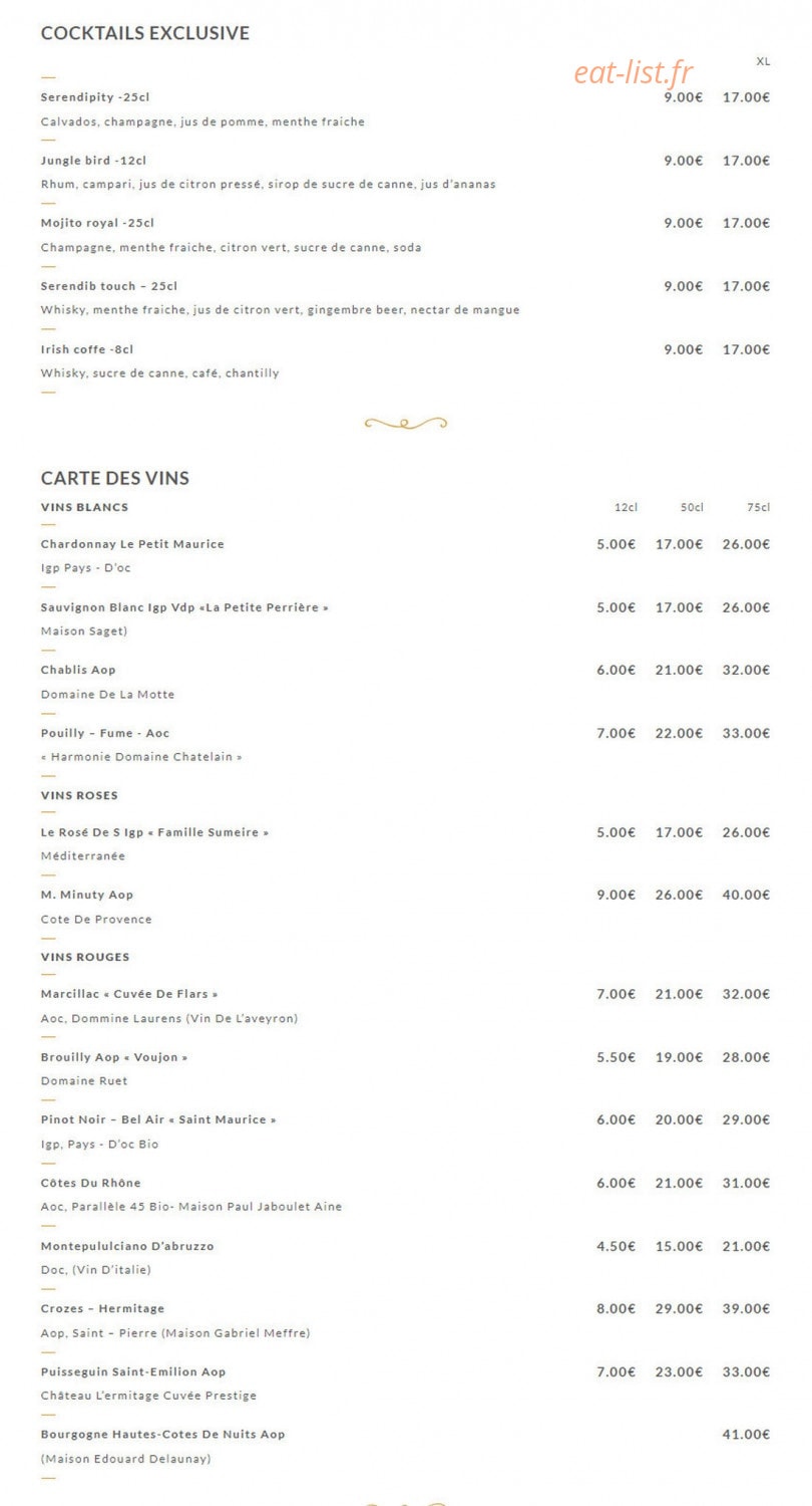Le Petit L'or — carte page 10