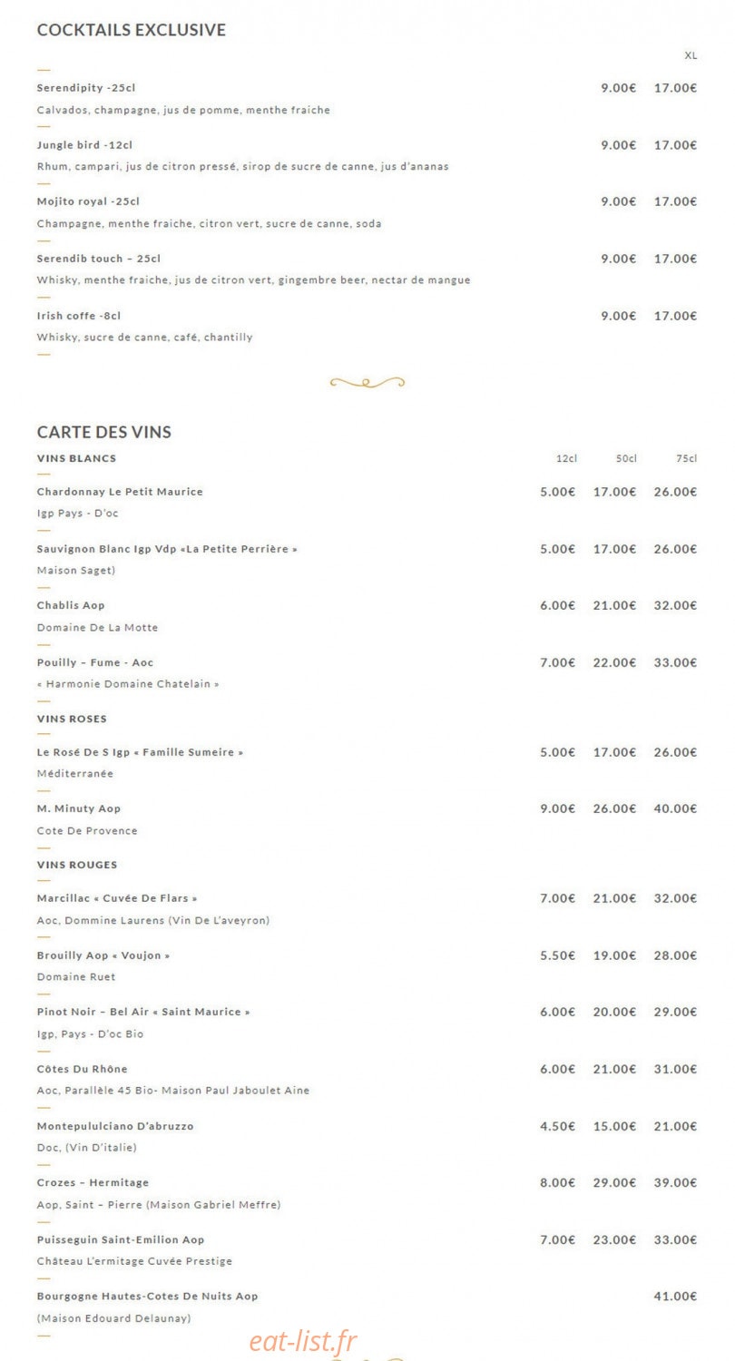 Le Petit L'or — carte page 9
