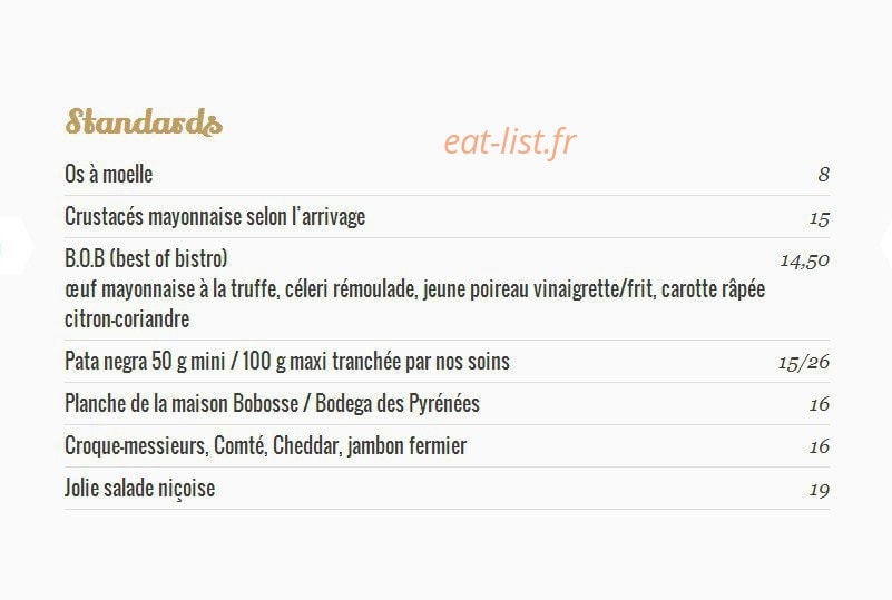 Le Petit Rétro — carte page 3