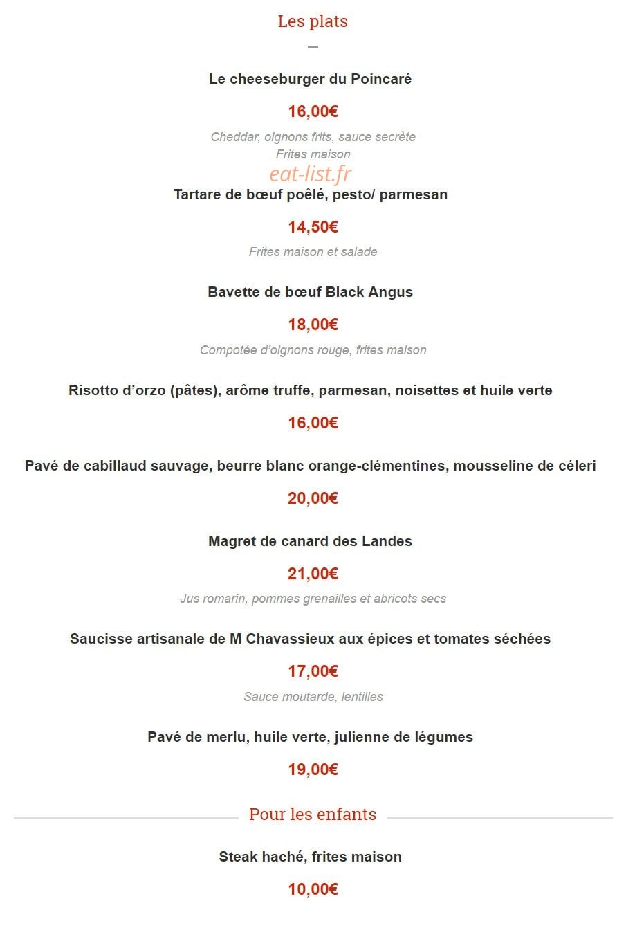 Le poincaré — carte page 2