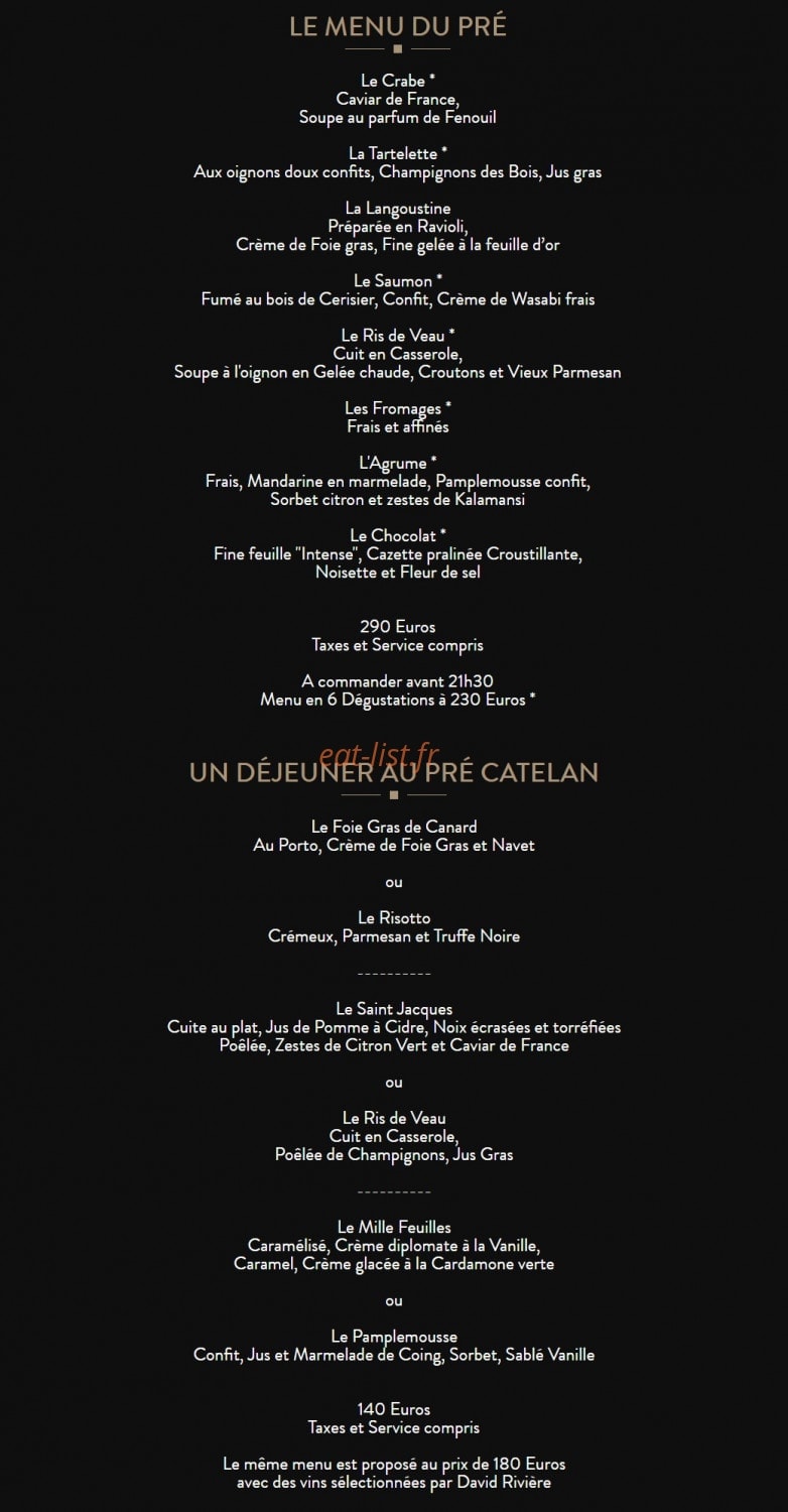 Le Pr Catelan Paris 16 Menu Et Photos Le Pr Catelan Paris 16 Menu Et Photos