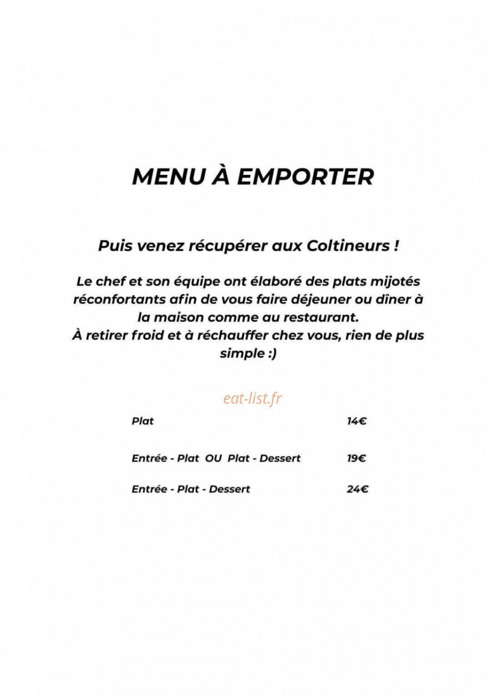 Les Coltineurs — carte page 2