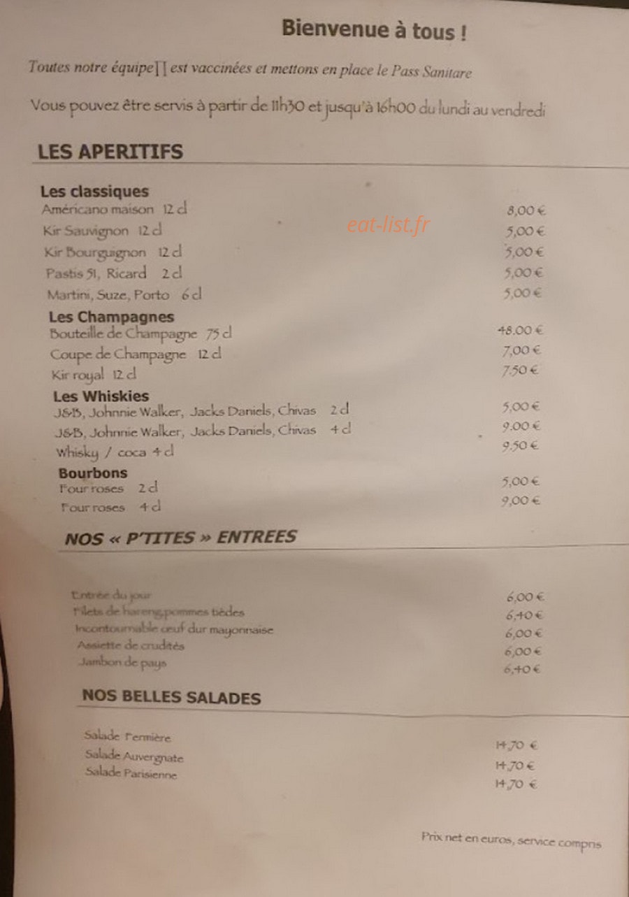Les Muses — carte page 1