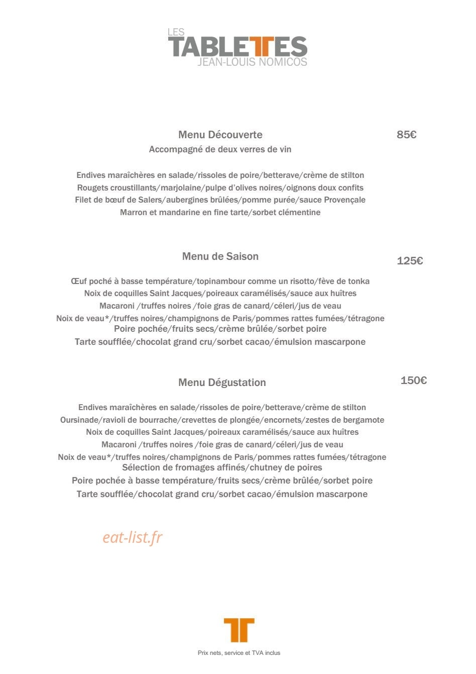 Les Tablettes Jean Louis Nomicos — carte page 3