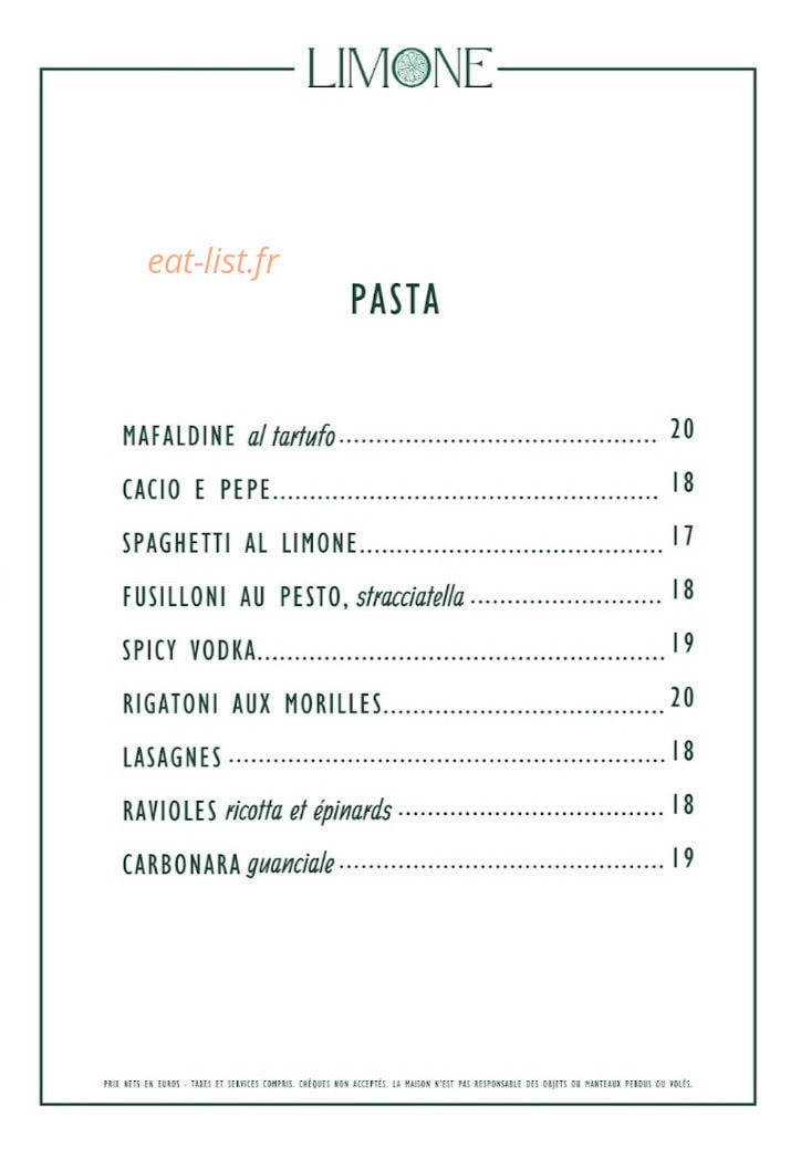 Limone — carte page 2