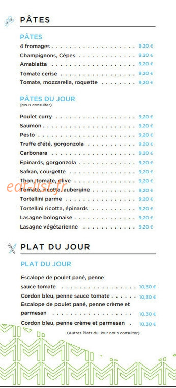 Manjé & Co — carte page 4