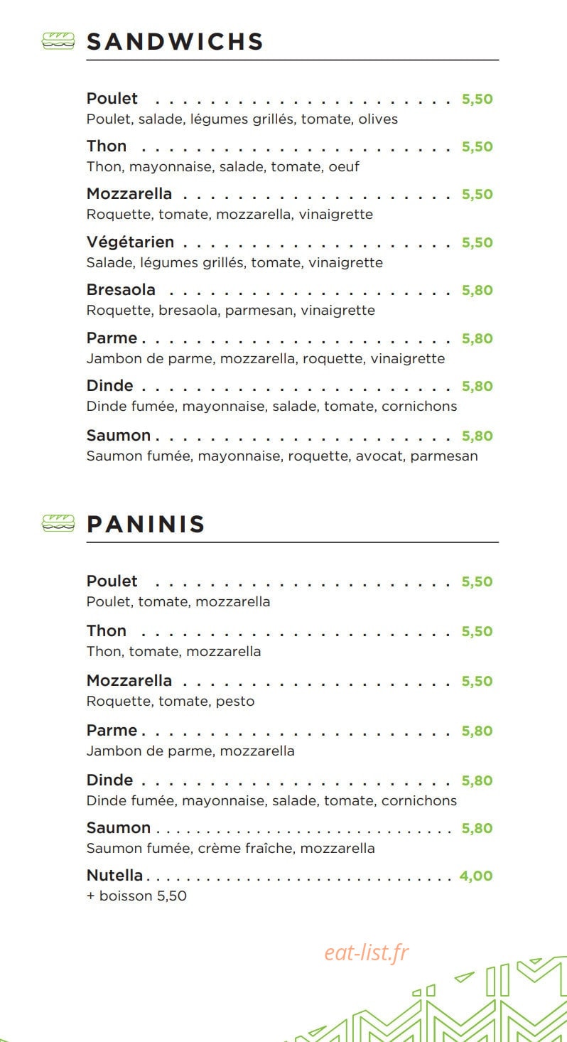 Manjé et Co — carte page 5