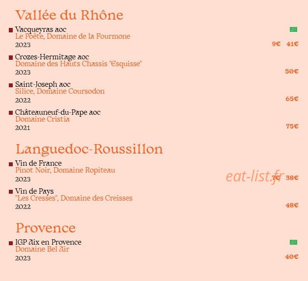 Margaux — carte page 6