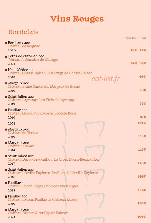 Margaux — carte page 4