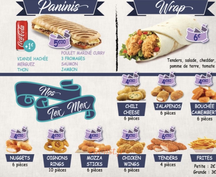 Moli crepes — carte page 5