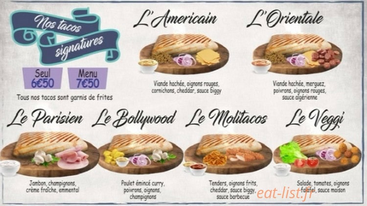 Moli crepes — carte page 2