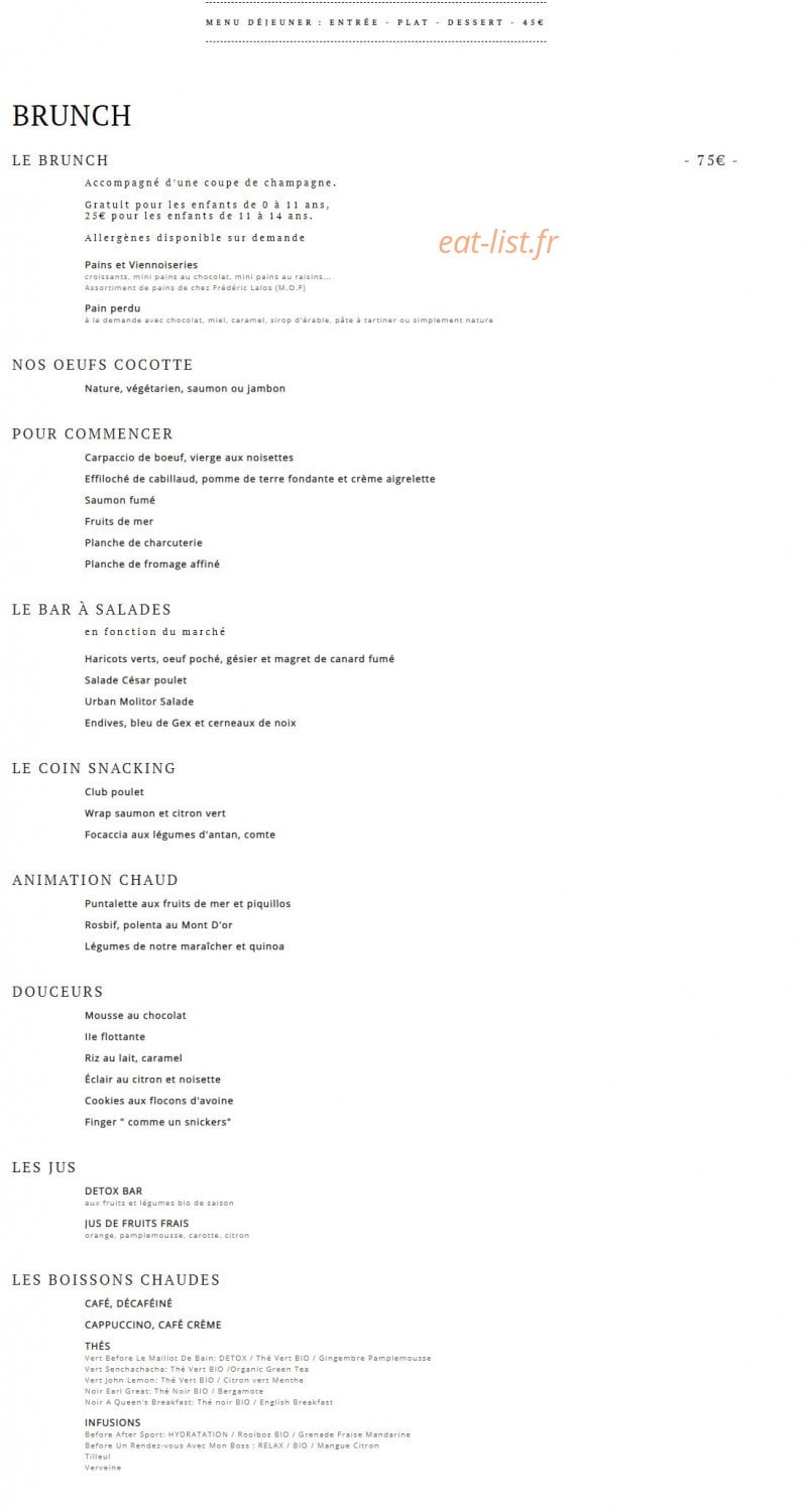 Molitor — carte page 2