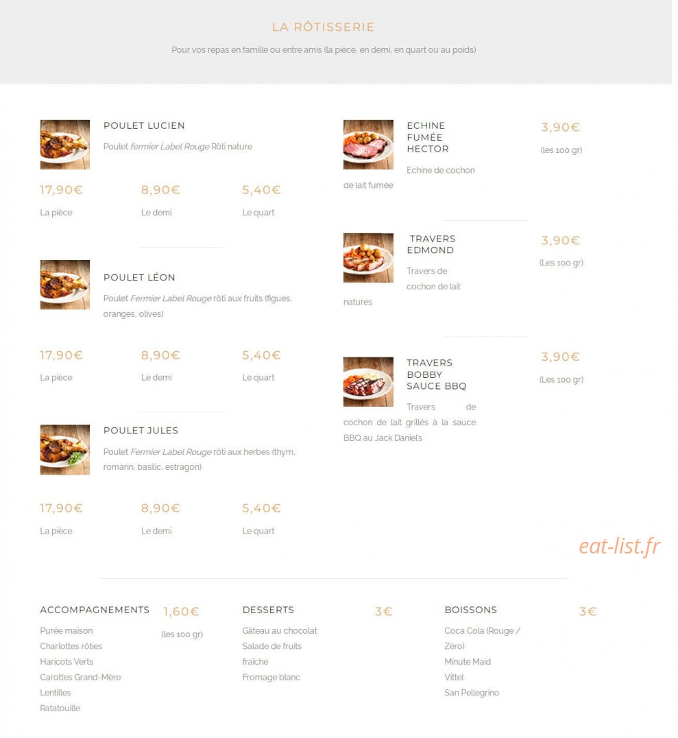 Mon Petit Poulet — carte page 1