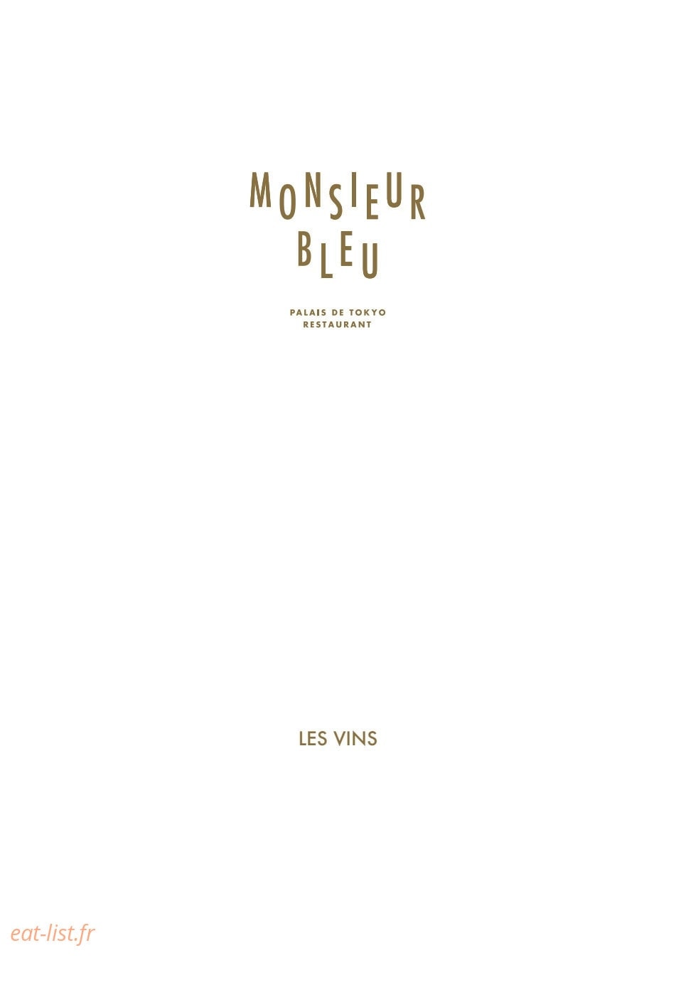 Monsieur Bleu — carte page 5