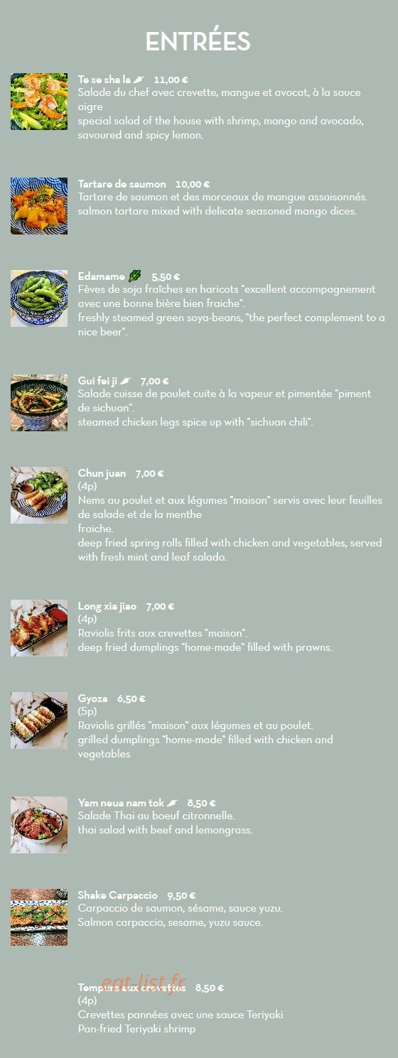 Mr Zhang — carte page 1
