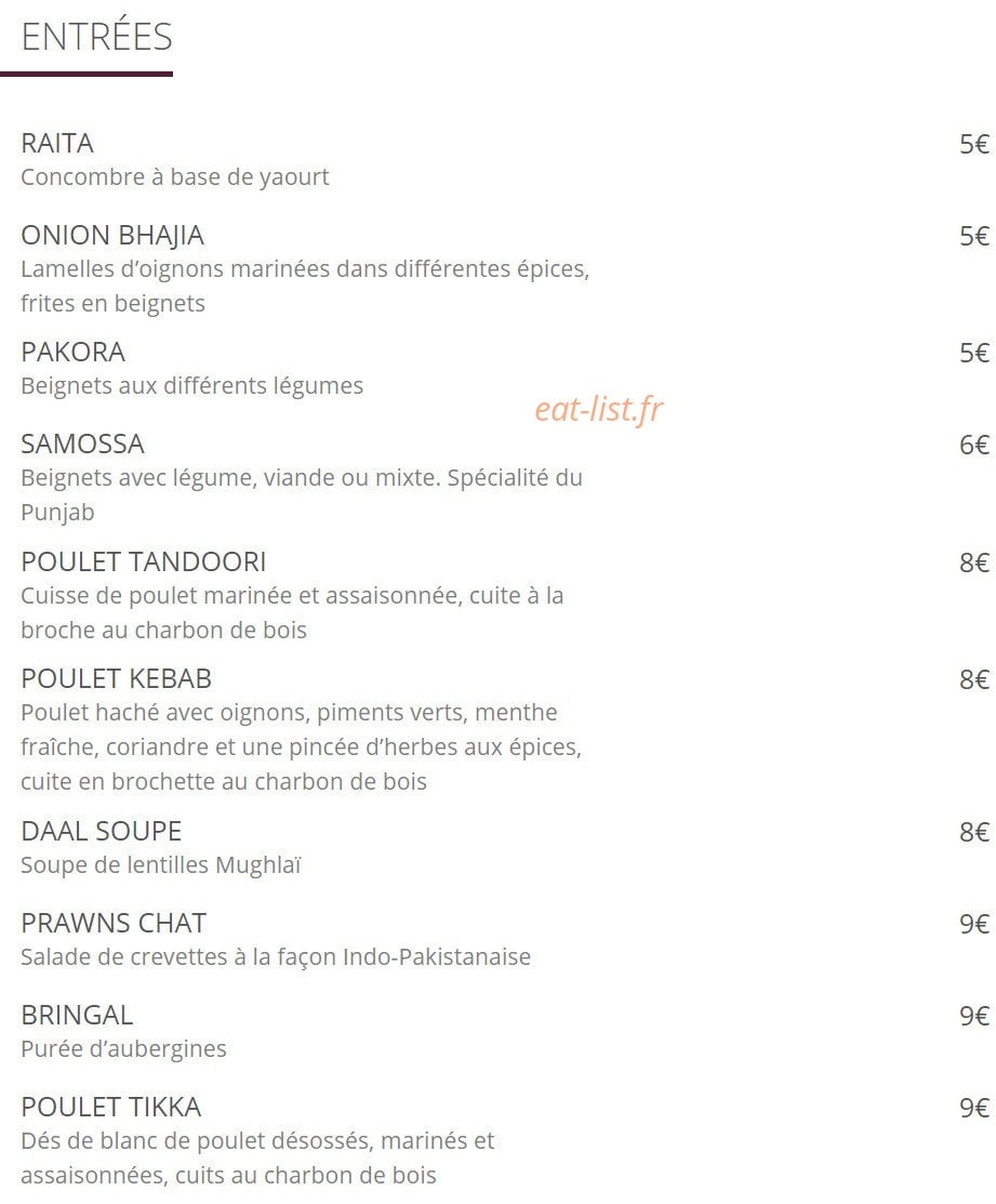 New Jawad Longchamps — carte page 1
