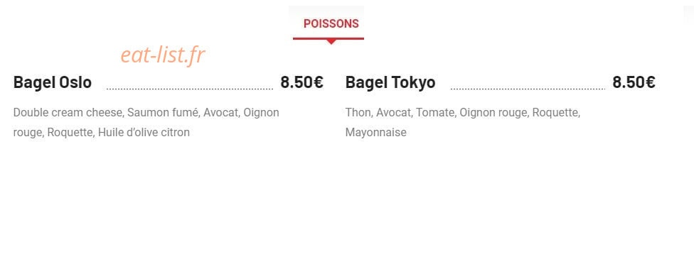 Nina's Bagel & Salade — carte page 4